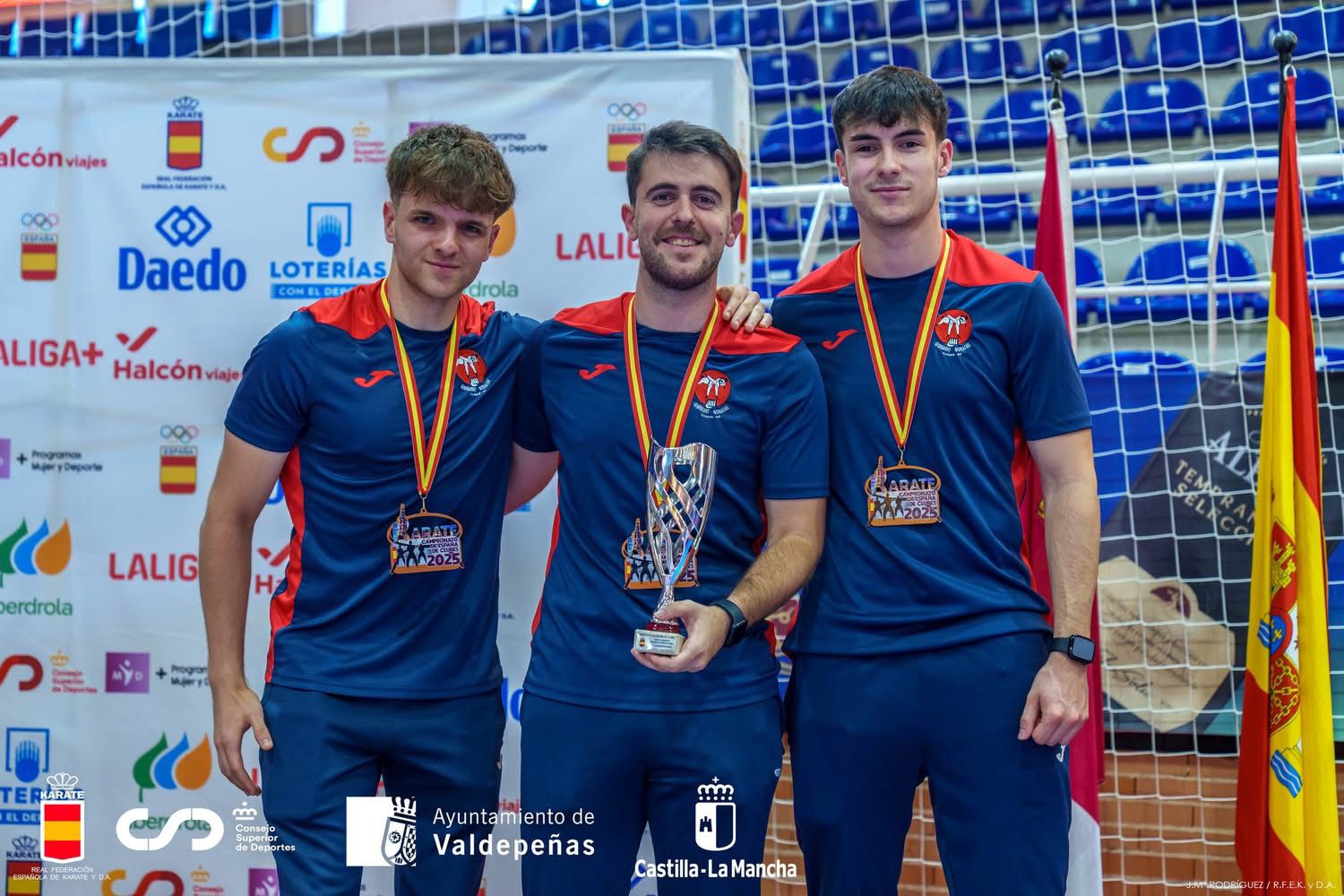 Cinco medallas de bronce para Navarra en el Campeonato de España de Clubes celebrado en Valdepeñas
